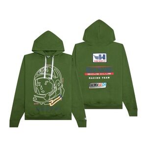 Billionaire Boys Club BBC Garden Green Oversized Trials Hoodie FW22